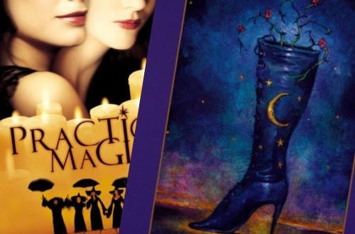 Practical Magic Book cover and Movie Poster